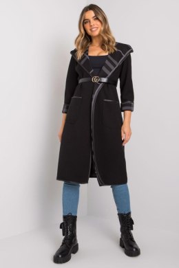 Płaszcz Damski Model DHJ-PL-A5721.40X Black - Italy Moda Italy Moda