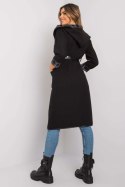 Płaszcz Damski Model DHJ-PL-A5721.40X Black - Italy Moda Italy Moda Płaszcz Damski Model DHJ-PL-A5721.40X Black - Italy Moda Italy Moda