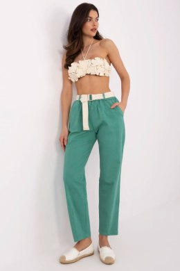 Spodnie Damskie Model DHJ-SP-20506.79 Pistacja - Italy Moda Italy Moda