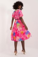 Sukienka Model DHJ-SK-13162-3.90 Dark Pink - Italy Moda Italy Moda Sukienka Model DHJ-SK-13162-3.90 Dark Pink - Italy Moda Italy Moda