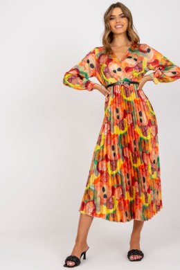 Sukienka Model DHJ-SK-15163.84 Orange - Italy Moda Italy Moda