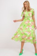 Sukienka Model DHJ-SK-15967.54P Light Green - Italy Moda Italy Moda Sukienka Model DHJ-SK-15967.54P Light Green - Italy Moda Italy Moda