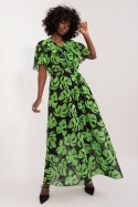 Sukienka Model DHJ-SK-15986.67 Black/Green - Italy Moda Italy Moda Sukienka Model DHJ-SK-15986.67 Black/Green - Italy Moda Italy Moda