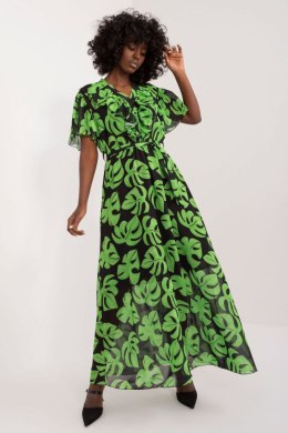 Sukienka Model DHJ-SK-15986.67 Black/Green - Italy Moda Italy Moda