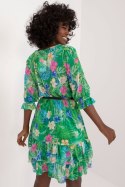 Sukienka Model DHJ-SK-17370-1.99 Green - Italy Moda Italy Moda Sukienka Model DHJ-SK-17370-1.99 Green - Italy Moda Italy Moda