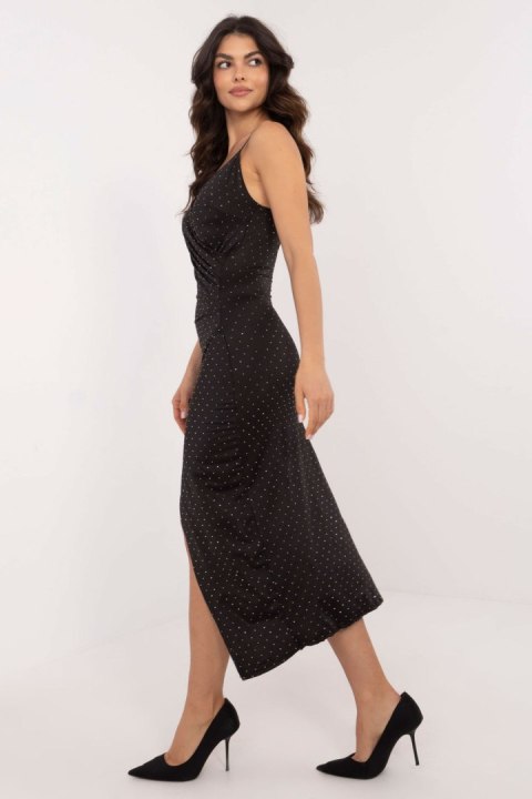 Sukienka Model DHJ-SK-17561.93P Black - Italy Moda Italy Moda Sukienka Model DHJ-SK-17561.93P Black - Italy Moda Italy Moda