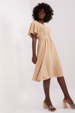 Sukienka Model DHJ-SK-5648.07 Beige - Italy Moda Italy Moda