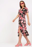 Sukienka Model DHJ-SK-7006.48 Black/Red - Italy Moda Italy Moda Sukienka Model DHJ-SK-7006.48 Black/Red - Italy Moda Italy Moda