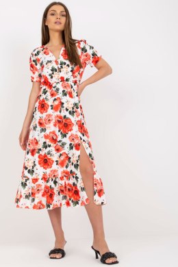 Sukienka Model DHJ-SK-7006-5.77 White/Red - Italy Moda Italy Moda