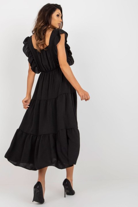 Sukienka Model DHJ-SK-8352.04 Black - Italy Moda Italy Moda Sukienka Model DHJ-SK-8352.04 Black - Italy Moda Italy Moda