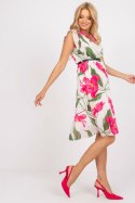 Sukienka Model DHJ-SK-N13198-2.64P Light Beige - Italy Moda Italy Moda Sukienka Model DHJ-SK-N13198-2.64P Light Beige - Italy Moda Italy Moda