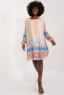 Sukienka Model DHJ-SK-N8524.14X Beige - Italy Moda Italy Moda Sukienka Model DHJ-SK-N8524.14X Beige - Italy Moda Italy Moda