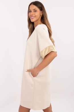 Sukienka Model MI-SK-A6192.52 Beige - Italy Moda Italy Moda