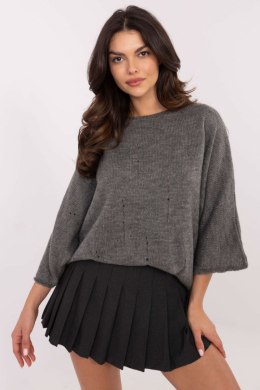 Sweter Damski Model DHJ-SW-9314.04P Dark Grey - Italy Moda Italy Moda