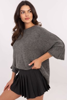 Sweter Damski Model DHJ-SW-9314.04P Dark Grey - Italy Moda Italy Moda