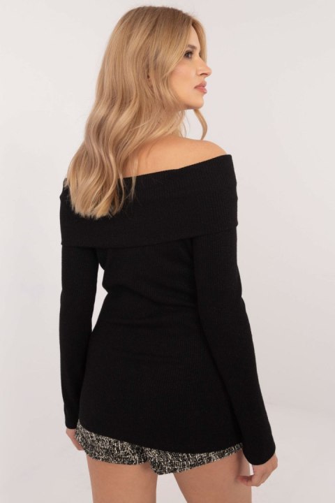 Sweter Damski Model DHJ-SW-A2449.33 Black - Italy Moda Italy Moda Sweter Damski Model DHJ-SW-A2449.33 Black - Italy Moda Italy Moda