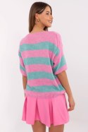 Sweter Damski Model MI-SW-2503.84 Mint - Italy Moda Italy Moda Sweter Damski Model MI-SW-2503.84 Mint - Italy Moda Italy Moda