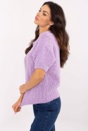 Sweter Damski Model MI-SW-2701.23 Light Violet - Italy Moda Italy Moda Sweter Damski Model MI-SW-2701.23 Light Violet - Italy Moda Italy Moda