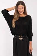 Sweter damski Model MI-SW-2504.69 Black - Italy Moda Italy Moda Sweter damski Model MI-SW-2504.69 Black - Italy Moda Italy Moda