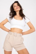 Szorty Damskie Model DHJ-SN-15776.01P Beige - Italy Moda Italy Moda Szorty Damskie Model DHJ-SN-15776.01P Beige - Italy Moda Italy Moda