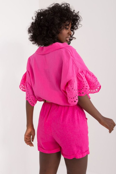 Szorty Damskie Model DHJ-SN-2598.28X Fuksja - Italy Moda Italy Moda Szorty Damskie Model DHJ-SN-2598.28X Fuksja - Italy Moda Italy Moda