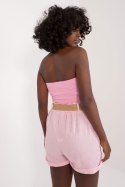 Szorty Damskie Model DHJ-SN-2598.28X Light Pink - Italy Moda Italy Moda Szorty Damskie Model DHJ-SN-2598.28X Light Pink - Italy Moda Italy Moda