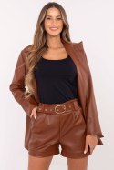 Szorty Damskie Model DHJ-SN-8701.18P Brown - Italy Moda Italy Moda Szorty Damskie Model DHJ-SN-8701.18P Brown - Italy Moda Italy Moda