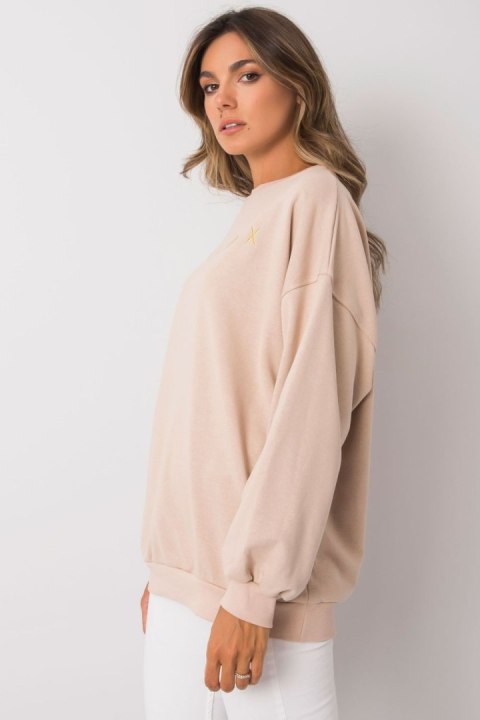 Bluza Damska Model EM-BL-536/2.04 Beige - Ex Moda Ex Moda Bluza Damska Model EM-BL-536/2.04 Beige - Ex Moda Ex Moda