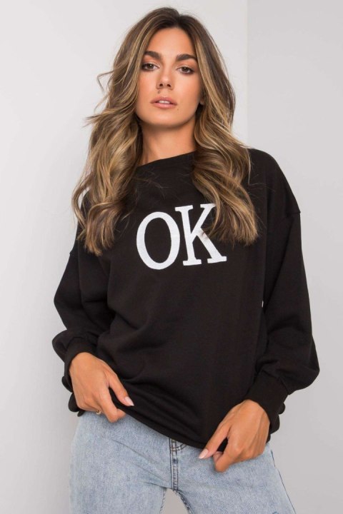 Bluza Damska Model EM-BL-617.49 Black - Ex Moda Ex Moda Bluza Damska Model EM-BL-617.49 Black - Ex Moda Ex Moda