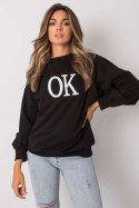 Bluza Damska Model EM-BL-617.49 Black - Ex Moda Ex Moda Bluza Damska Model EM-BL-617.49 Black - Ex Moda Ex Moda