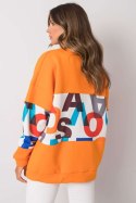 Bluza Damska Model EM-BL-627.91 Orange - Ex Moda Ex Moda Bluza Damska Model EM-BL-627.91 Orange - Ex Moda Ex Moda