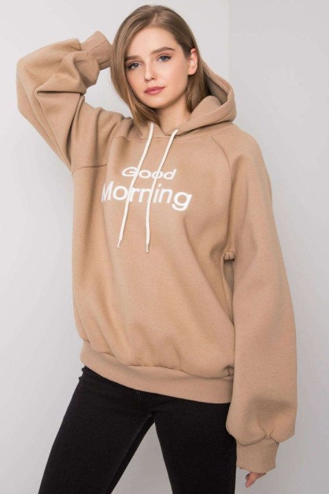 Bluza Damska Model EM-BL-651/1.21X Dark Beige - Ex Moda Ex Moda Bluza Damska Model EM-BL-651/1.21X Dark Beige - Ex Moda Ex Moda