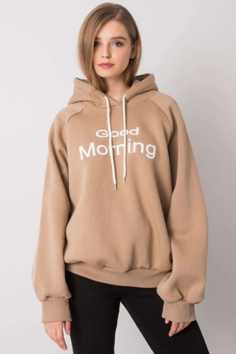 Bluza Damska Model EM-BL-651/1.21X Dark Beige - Ex Moda Ex Moda Bluza Damska Model EM-BL-651/1.21X Dark Beige - Ex Moda Ex Moda