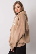 Bluza Damska Model EM-BL-651/1.21X Dark Beige - Ex Moda Ex Moda Bluza Damska Model EM-BL-651/1.21X Dark Beige - Ex Moda Ex Moda