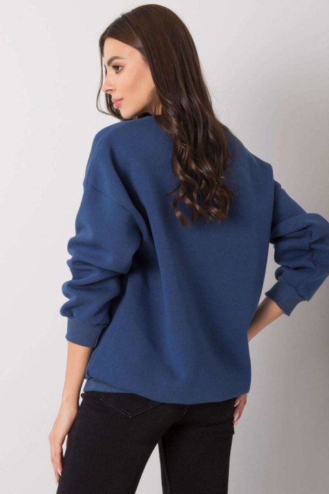 Bluza Damska Model EM-BL-702.46 Navy - Ex Moda Ex Moda Bluza Damska Model EM-BL-702.46 Navy - Ex Moda Ex Moda
