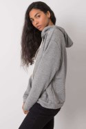 Bluza Damska Model EM-BL-ES-21-525.10 Grey - Ex Moda Ex Moda Bluza Damska Model EM-BL-ES-21-525.10 Grey - Ex Moda Ex Moda
