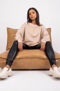 Bluza Damska Model EM-BL-U536/2.00 Beige - Ex Moda Ex Moda Bluza Damska Model EM-BL-U536/2.00 Beige - Ex Moda Ex Moda