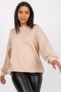 Bluza Damska Model EM-BL-U536/2.00 Beige - Ex Moda Ex Moda Bluza Damska Model EM-BL-U536/2.00 Beige - Ex Moda Ex Moda