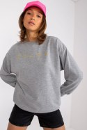 Bluza Damska Model EM-BL-U536/2.00 Grey - Ex Moda Ex Moda Bluza Damska Model EM-BL-U536/2.00 Grey - Ex Moda Ex Moda