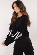 Bluza Damska Model MI-BL-M5975.26P Black - Italy Moda Italy Moda Bluza Damska Model MI-BL-M5975.26P Black - Italy Moda Italy Moda