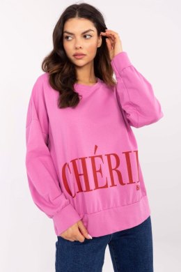 Bluza Damska Model MI-BZ-M741.24 Dark Pink - Italy Moda Italy Moda