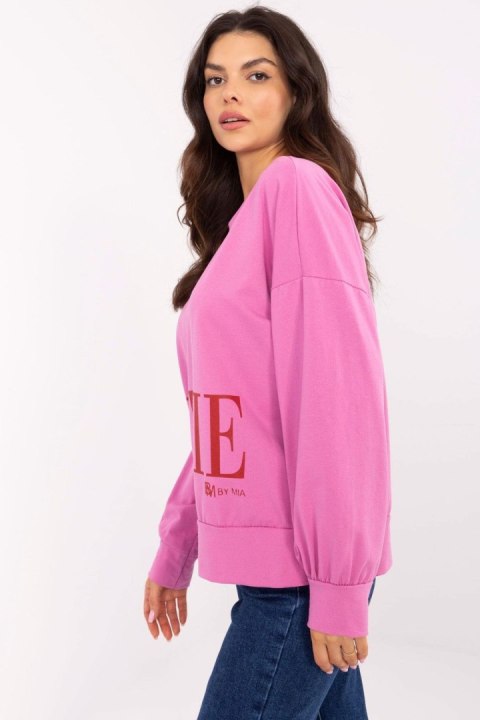 Bluza Damska Model MI-BZ-M741.24 Dark Pink - Italy Moda Italy Moda Bluza Damska Model MI-BZ-M741.24 Dark Pink - Italy Moda Italy Moda