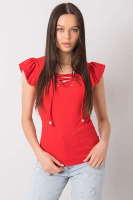 Bluzka Model DHJ-BZ-13301.34P Red - Italy Moda Italy Moda