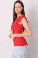 Bluzka Model DHJ-BZ-13301.34P Red - Italy Moda Italy Moda Bluzka Model DHJ-BZ-13301.34P Red - Italy Moda Italy Moda