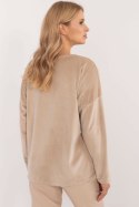 Bluzka Model DHJ-BZ-19916.03P Beige - Italy Moda Italy Moda Bluzka Model DHJ-BZ-19916.03P Beige - Italy Moda Italy Moda