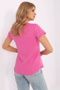 Bluzka Model DHJ-BZ-25168.00 Pink - Italy Moda Italy Moda Bluzka Model DHJ-BZ-25168.00 Pink - Italy Moda Italy Moda
