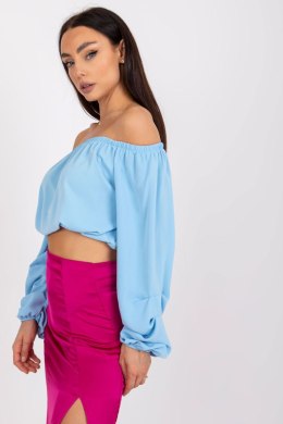 Bluzka Model DHJ-BZ-6816.57 Light Blue - Italy Moda Italy Moda