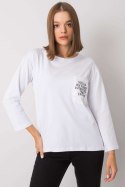 Bluzka Model EM-BZ-612.74P White - Ex Moda Ex Moda Bluzka Model EM-BZ-612.74P White - Ex Moda Ex Moda
