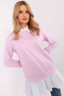 Bluzka Model MI-BZ-A5997.49 Light Violet - Italy Moda Italy Moda Bluzka Model MI-BZ-A5997.49 Light Violet - Italy Moda Italy Moda