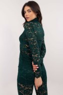 Bluzka Model MI-BZ-M720-1.53 Dark Green - Italy Moda Italy Moda Bluzka Model MI-BZ-M720-1.53 Dark Green - Italy Moda Italy Moda